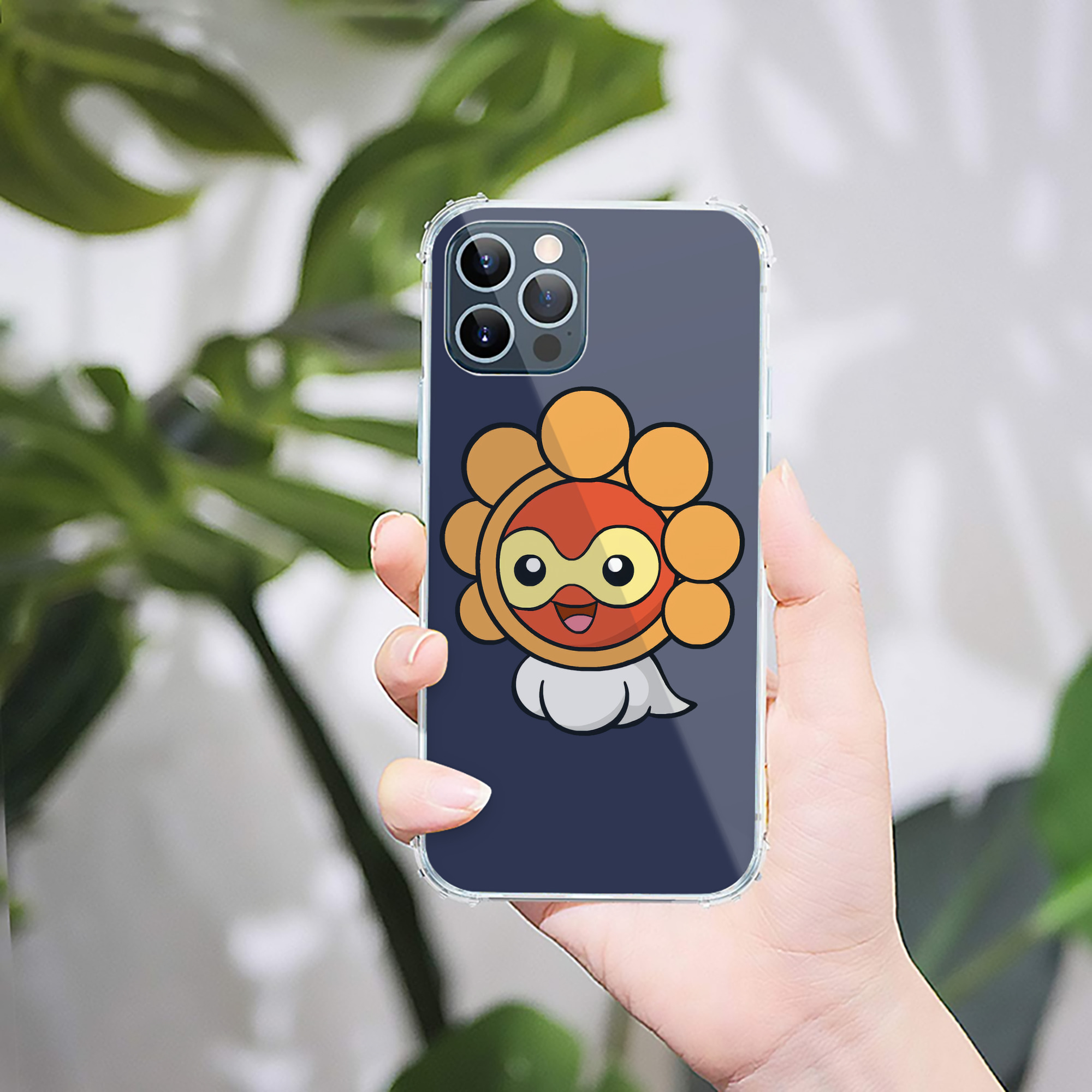 （画像用） ポケットモンスター Pokémon 【iPhone 12シリーズ対応】透明スマホケース（クリアソフトケース）